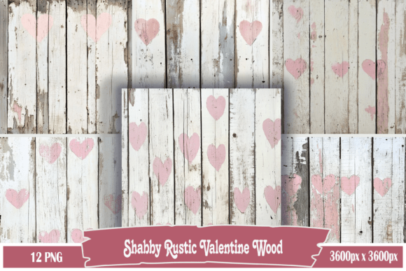Download Shabby Rustic Valentine Wood - Rustic valentine Collection