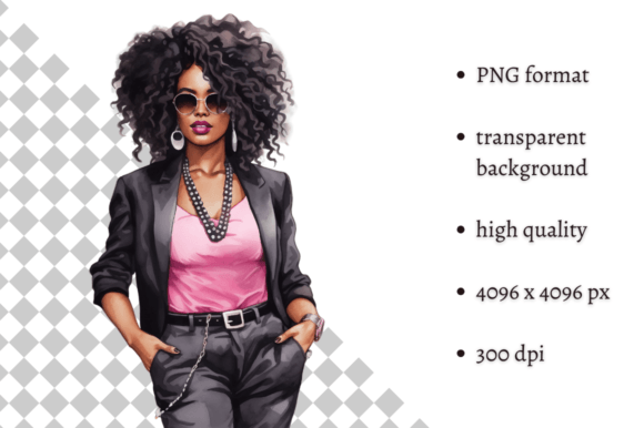 Download Fashion Lady Boss in Pink PNG Clipart - Pink png clipart Collection