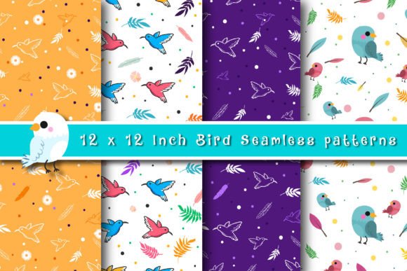 Download Bird Pattern Set - Bird pattern Collection