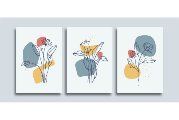 Download Minimalist Continuous LIne Art Flowers - Line art flowers Collection