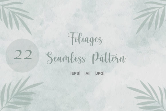 Download Foliages Seamless Patterns Bundle - Foliages Collection