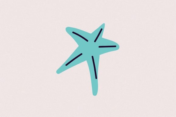Download Blue Sea Star PNG Clipart - Sea star Collection