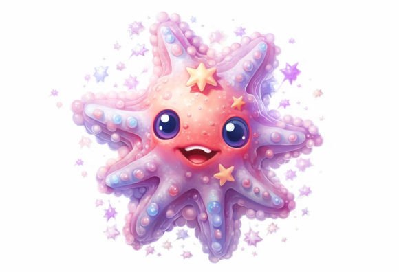 Download Sea Star Kawaii Animal - Sea star Collection