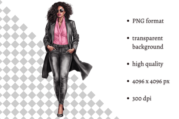 Download Fashion Lady Boss in Pink PNG Clipart - Pink png clipart Collection